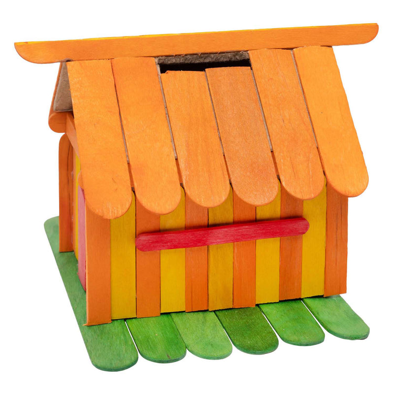 Laden Sie das Bild in Galerie -Viewer, Colorations - huisvormige spaarpotten, 3st.