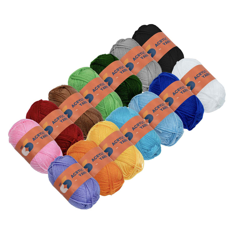 Load image into Gallery viewer, Colorations - acrylgaren set - 14 kleuren - 50g per streng