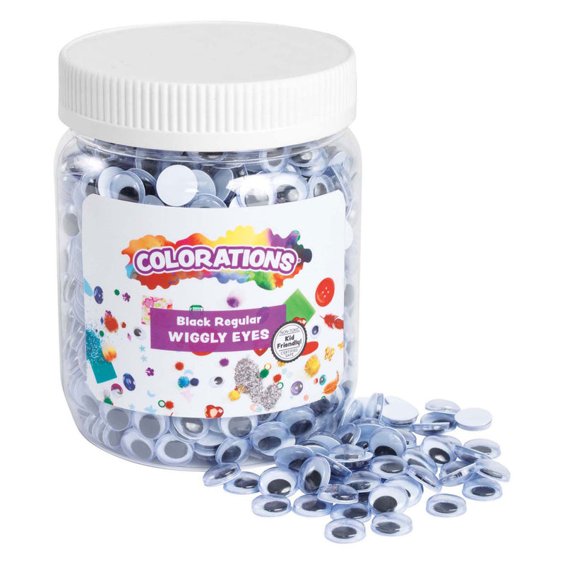 Load image into Gallery viewer, Colorations - zwarte wiebeloogjes in pot, 1000st.