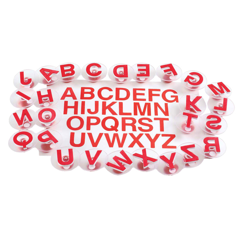 Load image into Gallery viewer, Colorations - easy grip hoofdletters stempels, 26st.