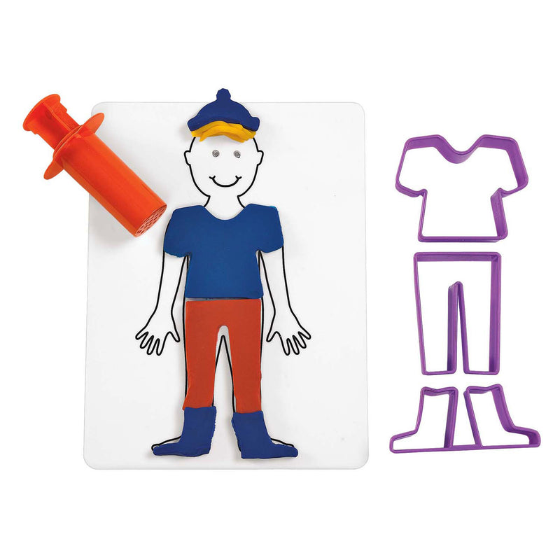 Load image into Gallery viewer, Colorations - aankleedset voor klei, 22dlg.