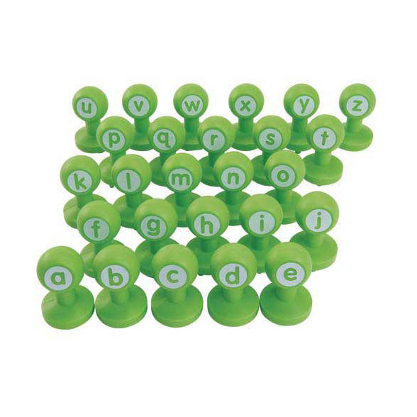 Load image into Gallery viewer, Colorations - kleine letters klei stempels, 26st.