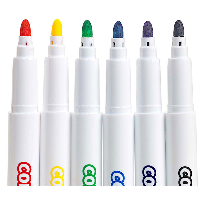 Afbeelding laden in galerijviewer, Colorations - textielstiften primaire kleuren - 6 kleuren