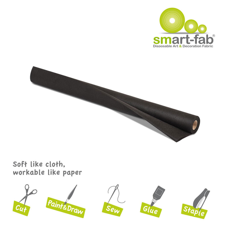 Afbeelding laden in galerijviewer, Smart fab rol 0,61 x 5,5m - zwart