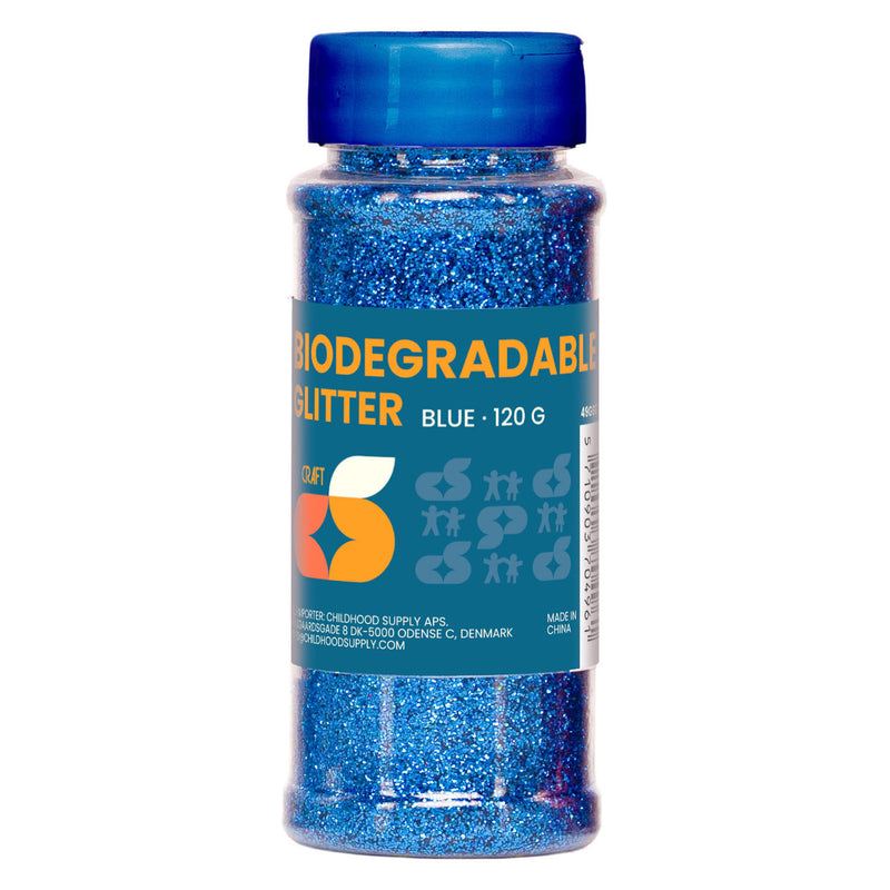 Chargez l'image dans la visionneuse de la galerie, Biodegradable glitter - blauw - 120 gram