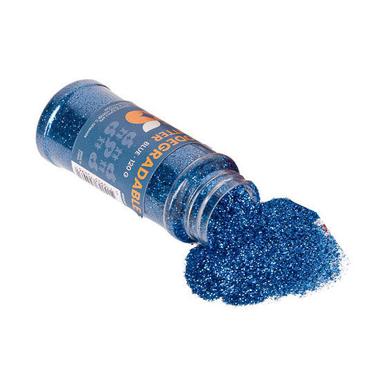 Chargez l'image dans la visionneuse de la galerie, Biodegradable glitter - blauw - 120 gram