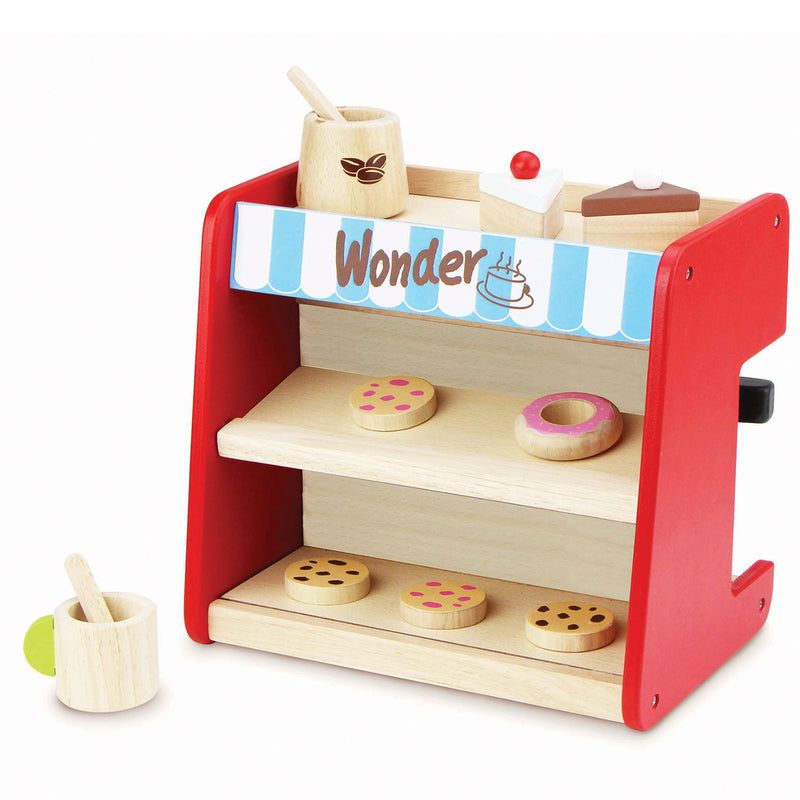 Load image into Gallery viewer, Wonderworld Houten Koffiezetapparaat