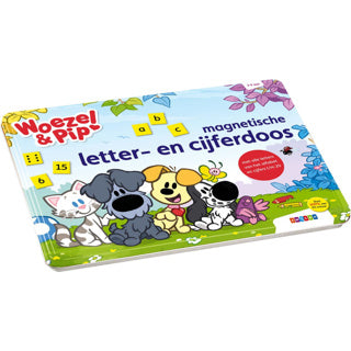 Afbeelding laden in galerijviewer, Woezel en pip woezel pip magnetische letter- en cijferdoos