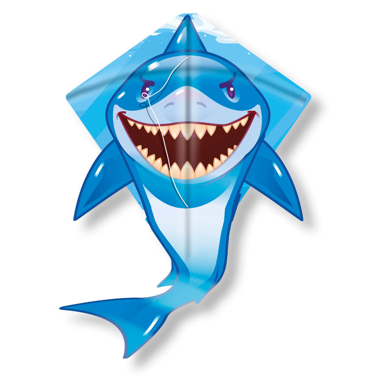 Load image into Gallery viewer, Kites ready 2 fly - pop-up nylon vlieger haai