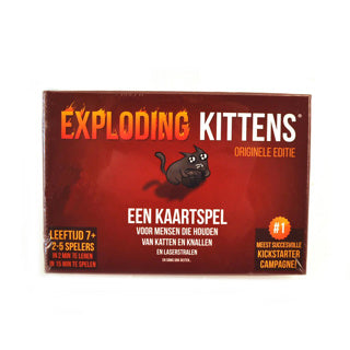 Chargez l'image dans la visionneuse de la galerie, Exploding kittens originele editie - kaartspel vol spanning en humor - 2 tot 5 spelers - vanaf 7 jaar