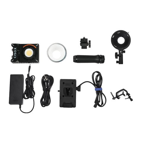 Load image into Gallery viewer, Sirui bi-color cob pocket led lamp c150x combo