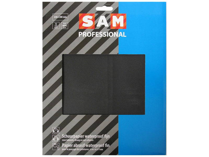 Laden Sie das Bild in Galerie -Viewer, Sam schuurpapier waterproof fijn 5 stuks