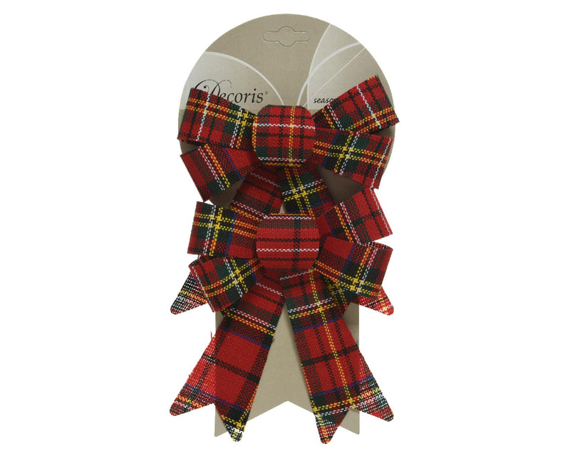 Cargue la imagen en el visor de la galería, Decoris strik ruit polyester 2-delig 14x17cm