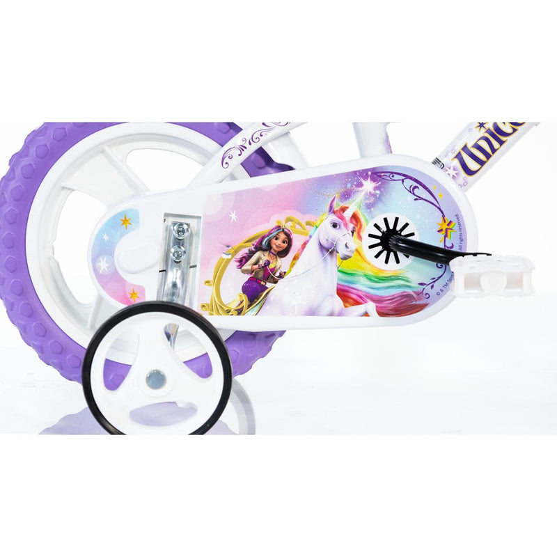 Afbeelding laden in galerijviewer, Dino bikes dino kinderfiets unicorn academy 12 inch