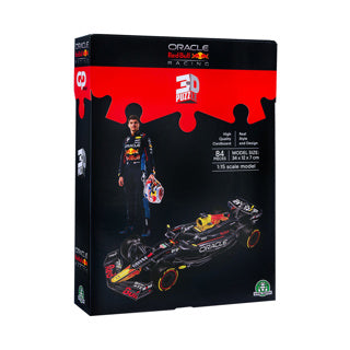 Afbeelding laden in galerijviewer, Puzzel 3d formule 1 red bull max verstappen 34 cm