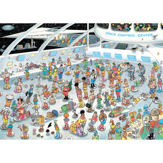 Load image into Gallery viewer, Jumbo puzzel jan van haasteren ruimte en film (2x1000)