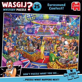 Load image into Gallery viewer, Jumbo wasgij mystery 25 - eurosound contest!, 1000st.