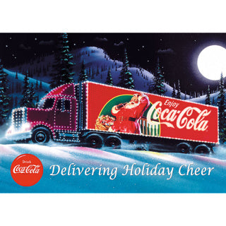Load image into Gallery viewer, Intro puzzel coca cola kersttruck 1000 stukjes