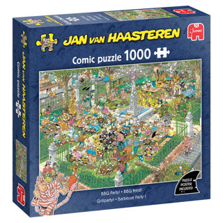 Afbeelding laden in galerijviewer, Jan van haasteren jvh bbq party! 1000 stukjes