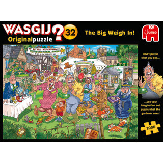 ギャラリービューアに画像をロードする, Puzzel wasgij mag het een onsje meer zijn 1000 st.