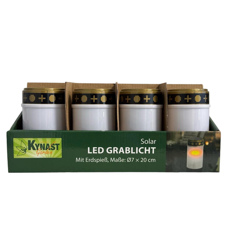Load image into Gallery viewer, Graflicht led solar wit ø7xh20cm