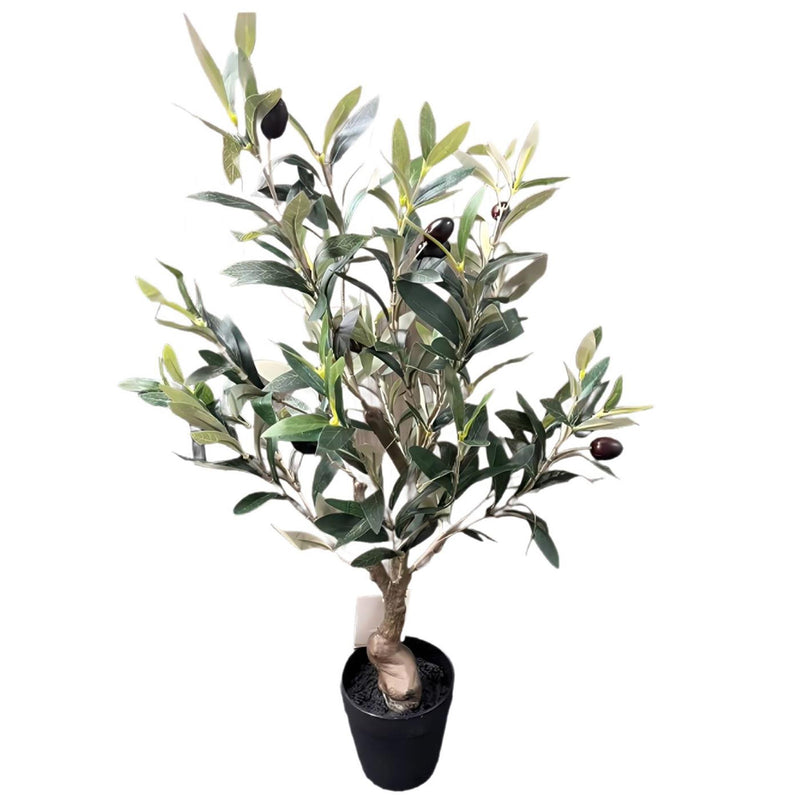 Afbeelding laden in galerijviewer, Deco olijfboom 60cm in kunststof pot