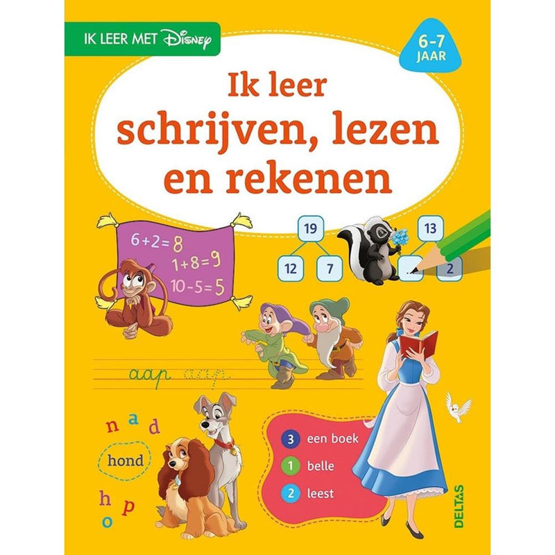 Load image into Gallery viewer, Deltas disney schrijven, lezen en rekenen (6-7 j.)