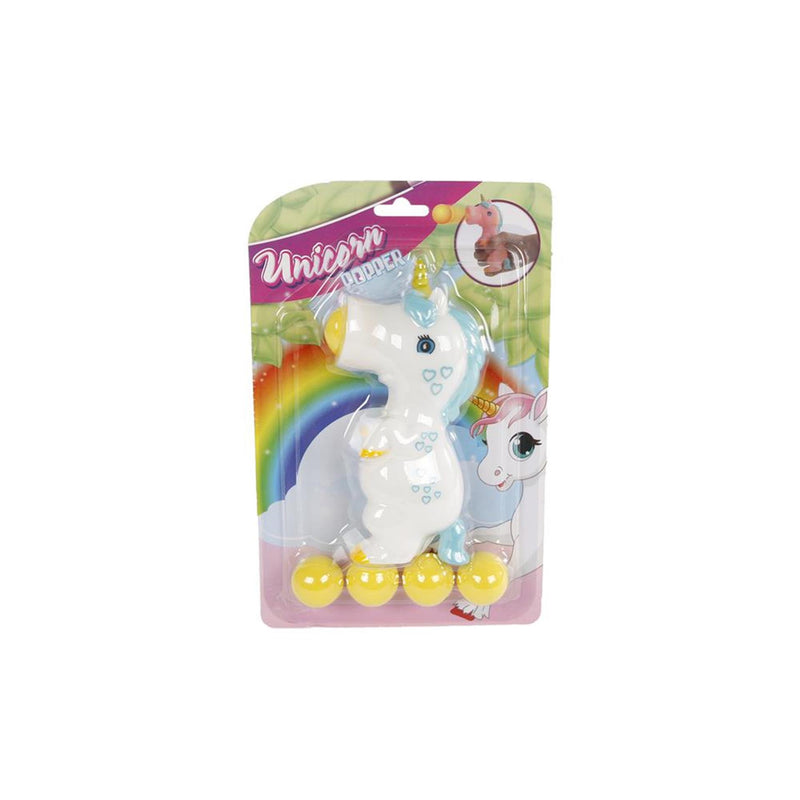Load image into Gallery viewer, Unicorn shooter met 5 balletjes 16cm