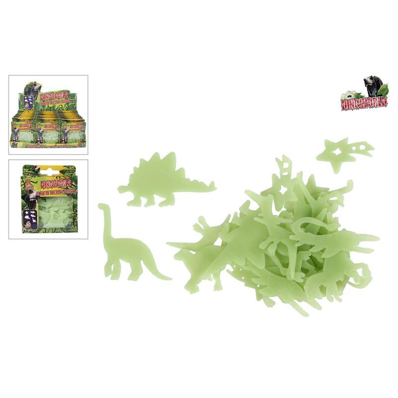 Load image into Gallery viewer, Dinoworld glow in the dark dinosaurus