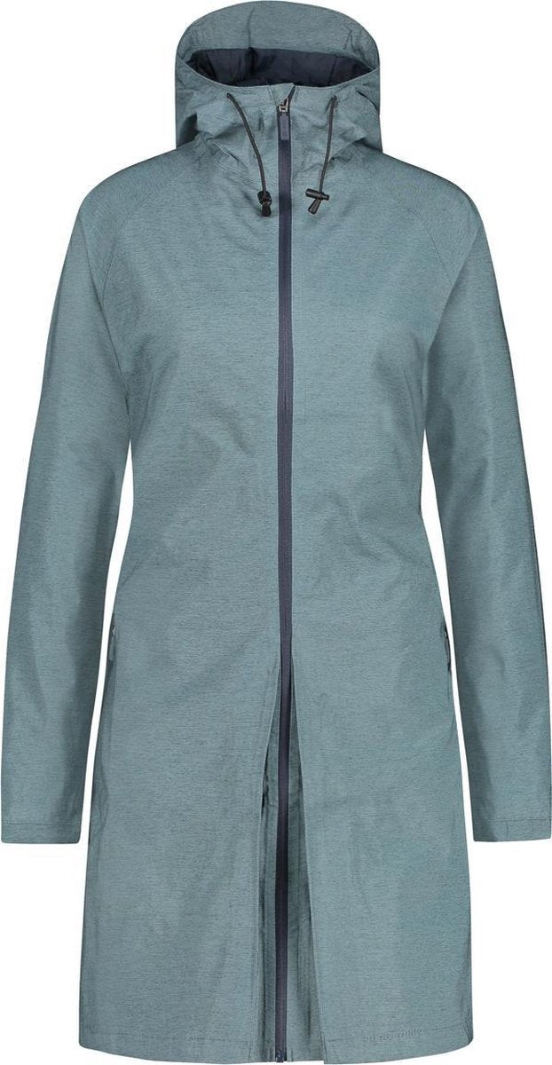 Afbeelding laden in galerijviewer, Agu seq regenjas dames steel blue