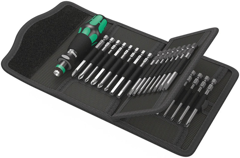 Load image into Gallery viewer, Wera schroevendraaier set kraftform kompakt 62 bit set w.handle , 33 pcs, in bags