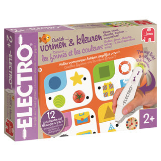 Afbeelding laden in galerijviewer, Jumbo electro wonderpen vormen kleuren educatief spel