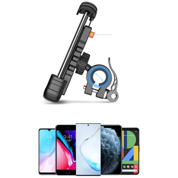 Load image into Gallery viewer, Lamicall telefoonhouder bm02 4.7 - 6.8 - zwart