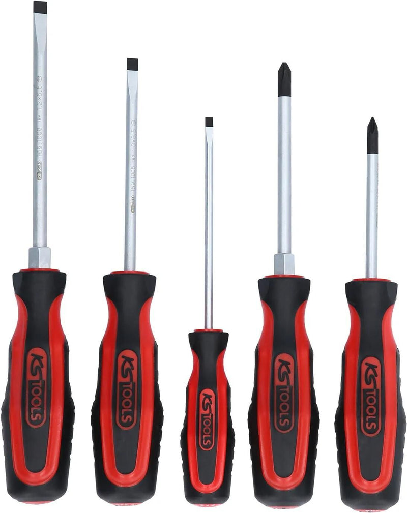Load image into Gallery viewer, Ks tools schraubendrehersatz ergotorqueplus screwdriver set ergotorque+ 5 pcs.