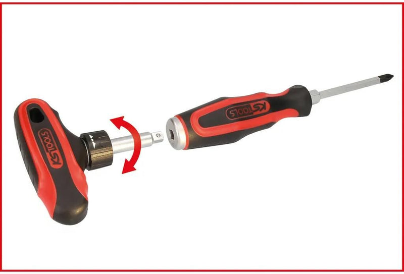 Load image into Gallery viewer, Ks tools schraubendrehersatz ergotorquemax set of screwdrivers beat caps
