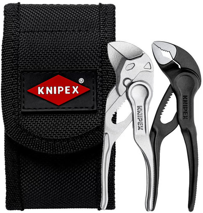 Load image into Gallery viewer, Knipex tangen set xs pliers assortment in tool belts.