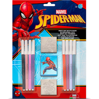 Load image into Gallery viewer, Spiderman stempelset 11 delig | 3 stuks