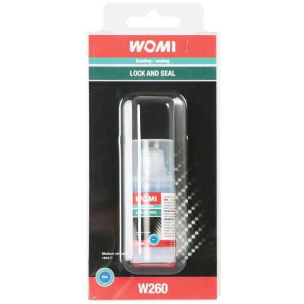 Load image into Gallery viewer, Womi w260 lock and seal blue 15ml