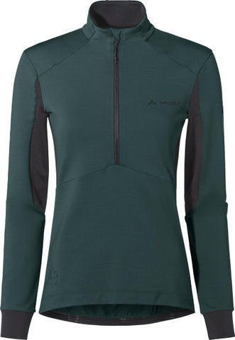Load image into Gallery viewer, Vaude womens kuro halfzip ls jersey