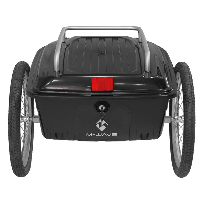 Afbeelding laden in galerijviewer, M-wave stalwart carry box luggage bicycle trailer
