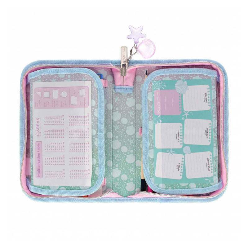 Laden Sie das Bild in Galerie -Viewer, Etui met accessoires schelp, 25dlg.