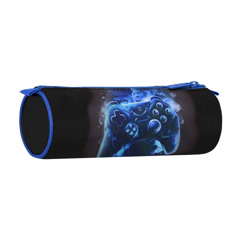 Load image into Gallery viewer, Etui gamer rond zwart