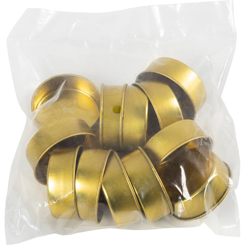 Afbeelding laden in galerijviewer, Https: www.cchobby.nl kaarsenhouders-afm-15-mm-gatgrootte-44-mm-brons-12-stuk-1-doos