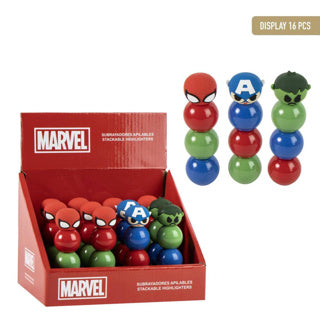 ギャラリービューアに画像をロードする, Stapelbare marker marvel | 16 stuks