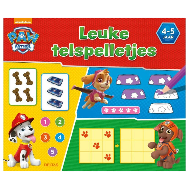 Load image into Gallery viewer, Deltas paw patrol - leuke telspelletjes (4-5 jaar)