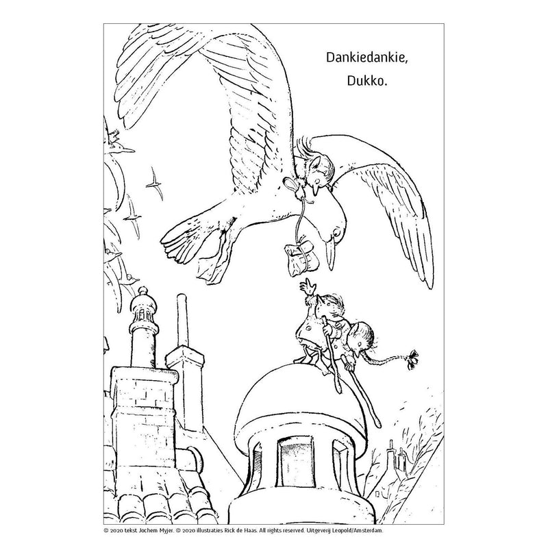 Afbeelding laden in galerijviewer, De gorgels gorgels - kleurboek van bobba belia