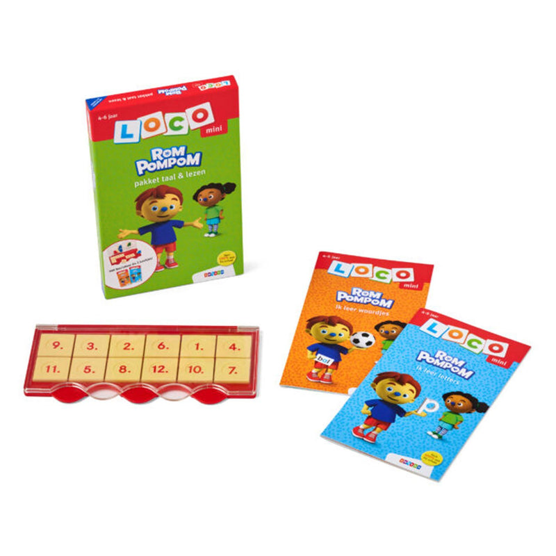 Load image into Gallery viewer, Wpg uitgevers mini loco - rompompom pakket taal lezen (4-6 jaar)
