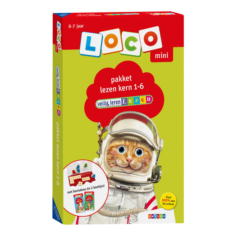 Load image into Gallery viewer, Loco mini - veilig leren lezen pakket kern 1-6 (6-7 jaar)