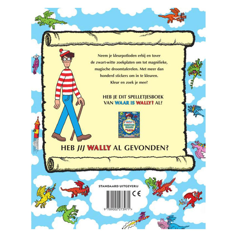 Load image into Gallery viewer, Wpg uitgevers waar is wally? draken en dromen kleurboek