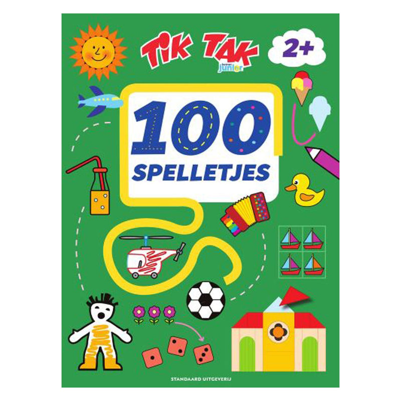 Load image into Gallery viewer, Wpg uitgevers tik tak 100 spelletjes